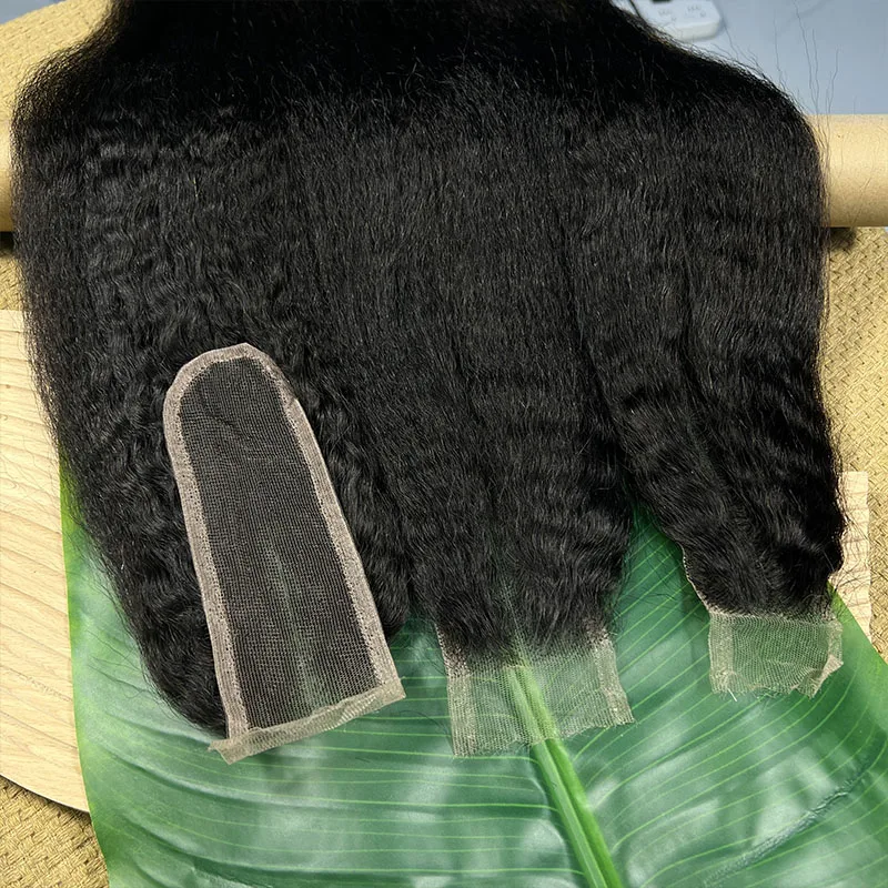 2x6 Kinky Straight Human Hair Swiss Hd Lace Closure Melt Skin 100% Human Hair, Perseus Hairs photograph