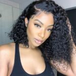 Upgrade 6×5 Pre-cut Lace Wig Short Cut Curly Bob Wig Wear & Go Glueless Wig 180% Density