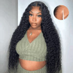 13×4/13×6 HD Lace Frontal Wigs Brazilian Pre-everything Deep Wave Human Hair Lace Front Wigs 250% Density