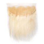 Perseushair 613 Bundles With Frontal Brazilian Straight Hair Blonde 3 Bundles With 13×4 Frontal