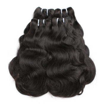Double Drawn Human Hair Bundles 100% Virgin Remy Human Hair Weave