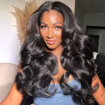Butterfly Layered Hair Cuts Body Wave U Part Wig Human Hair Wigs 180% Density