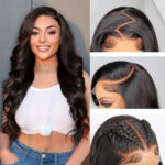 9×6 M-Cap Pre-bleached Knots Wear Go Glueless Wig Pre-everything Body Wave Wig 250% Density