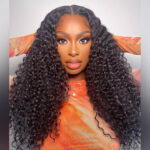 Pre-cut Lace Wear & Go Glueless Wig 6×5 Curly Hd Lace Closure Wig 250% Density