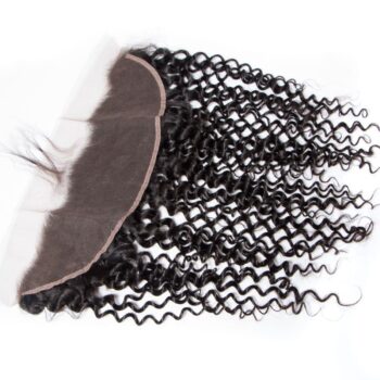 Perseushair Peruvian Curly Human Hair Weft With Frontal 100% Human Hair 4 Bundles With Frontal Peruvian Virgin Hair