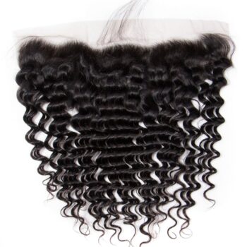 Celie Hair Brazilian Deep Wave 13×4 Lace Frontal Closure With Baby Hair Free Part