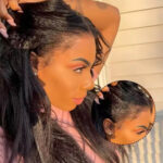 4C Edges Hairline Kinky Straight 6×5 13×4 Glueless Lace Wigs Human Hair Pre Plucked 180% Density