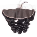 Perseushair Virgin Hair 10A Malaysian Loose Wave 4 Bundles With 13×4 Lace Frontal Closure Free Part