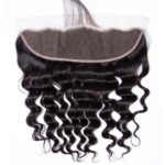 Brazilian Loose Deep Human Hair Weave Bundles With Frontal Virgin Hair 3 Bundles With 13*4 Frontal