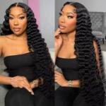 Loose Deep Wave 5×5 Glueless HD Lace Wigs Pre Plucked With Baby Hair 100% Human Hair Wigs 180% Density