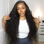 Water Wave Glueless HD Lace Frontal Wig Pre-everything 13×4/13×6 Lace Front Wigs 250% Density